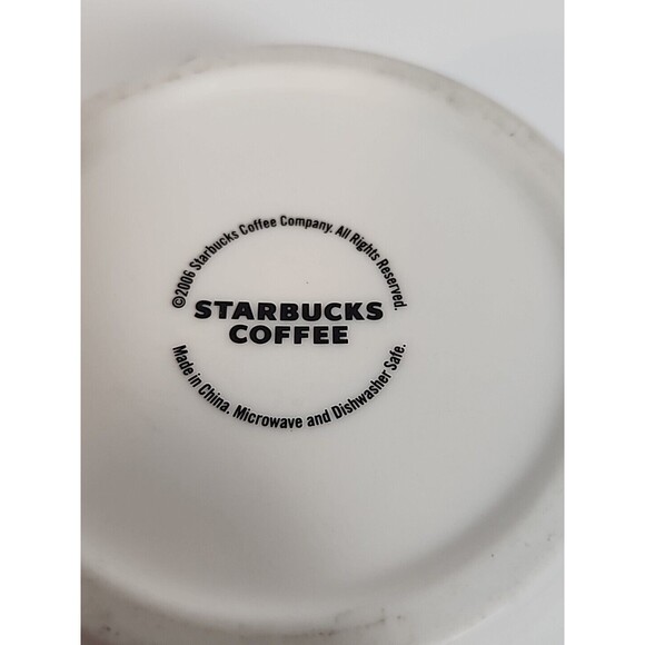 Starbucks 2006 Ceramic Mug Halloween Pals Blue One Eyed Ghost Monster Cyclops - Picture 7 of 10